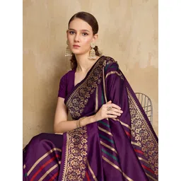 TASRIKA Striped Zari Saree-picture-37