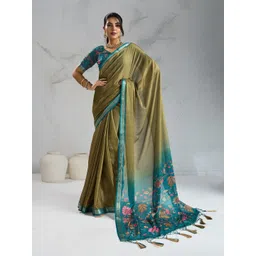 TASRIKA Woven Design Zari Pure Chiffon Saree-picture-22