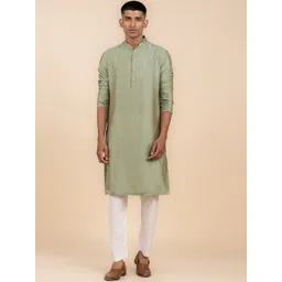 Tasva Mandarin Collar Straight Kurta-picture-13