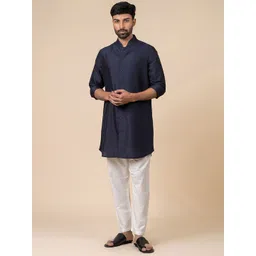 Tasva Mandarin Collar Straight Kurta-picture-16