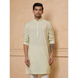 Tasva Men Printed Mandarin Collar Straight Kurta-picture-38