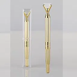 Tat Rabbit Professional Microblading Pen, Gold Manual Eyebrow Tattoo Tool with Crystal Grip, Permanent Makeup-picture-19