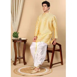 TATTVA Ethnic Motifs Printed Mandarin Collar Straight Kurta-picture-10