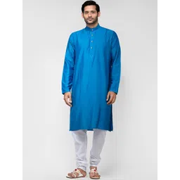 TATTVA Men Blue Kurta-picture-27