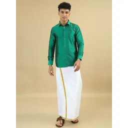 TATTVA Men Classic Slim Fit Opaque Casual Shirt-image-32