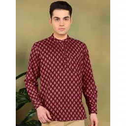 TATTVA Men Ethnic Motifs Printed Kurta-picture-41