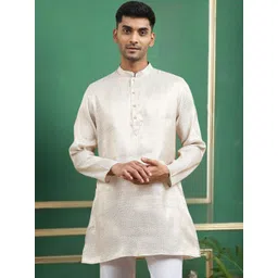 TATTVA Men Geometric Thread Work Kurta-picture-11