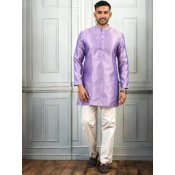 TATTVA Men Printed Thread Work Kurta-picture-40