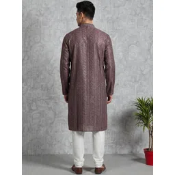 TATTVA Men Regular Kurta with Churidar image 2