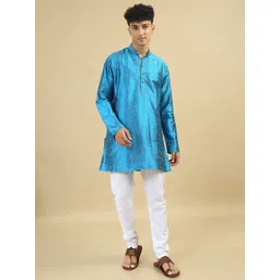 TATTVA Men Thread Work Kurta-picture-26