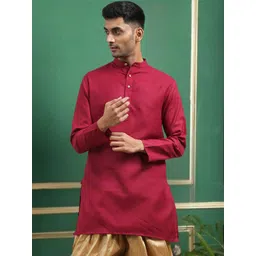 TATTVA Men Thread Work Kurta-picture-14