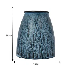 tayhaa Artistic Blue Ceramic Vase image 3