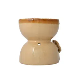 Tayhaa Beige Ceramic Elegant Floral Oil Diffuser image 5