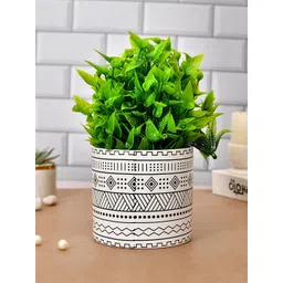 TAYHAA Black Printed Ceramic Planter-picture-17