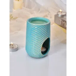 Tayhaa Blue Ceramic Artisanal Oval Aroma Oil Diffuser-picture-34