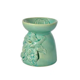 Tayhaa Blue Ceramic Floral Serenity Oil Diffuser image 4