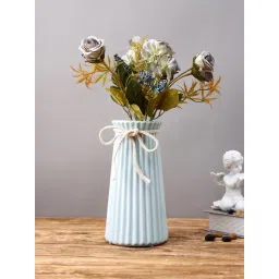 Tayhaa Blue Ceramic Flower Vase-picture-28