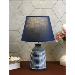 TAYHAA Blue Ceramic Quirky Frusturical Shaped Table Lamp-picture-28