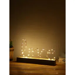 Tayhaa Brown Decorative Table Light with Base - Set of 1-picture-39