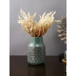 TAYHAA Gold-Toned 2 Pieces Pampas Grass and Dried Hydrangea Arrangement Artificial Flower-picture-16