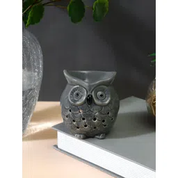 TAYHAA Grey & Black Ceramic Owl Aroma OilDiffusers-image-35
