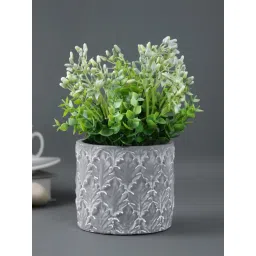 Tayhaa Grey Ceramic Indoor Planter-picture-21