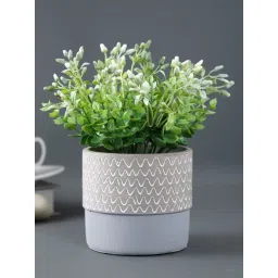 Tayhaa Grey Ceramic Planter-picture-26