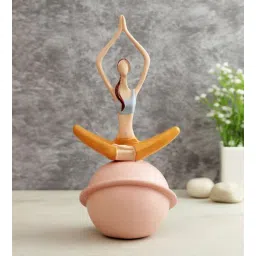 tayhaa Healthy Yoga Pose Figurine in Resin-picture-32