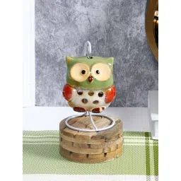 Tayhaa Multicolor Ceramic Candle Holder - Set of 1-picture-23