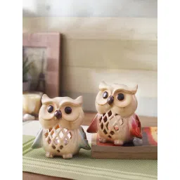 Tayhaa Multicolor Ceramic Candle Holder - Set of 2-picture-37