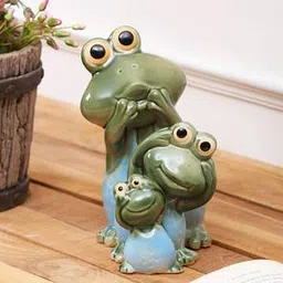 tayhaa Omg Green & Blue Ceramic Showpiece-picture-13