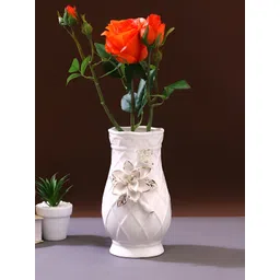 TAYHAA Orange 2 Pieces Rose Artificial Flower-picture-29