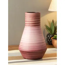 Tayhaa Pink Ceramic Attractive Flower Vase - Set of 1-picture-25