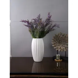 TAYHAA Purple 2 Pieces Artificial Flower With Pot-picture-36