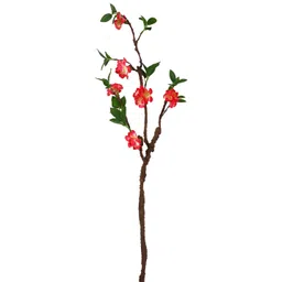 TAYHAA Red 1 Pieces Gardenia Artificial Flower image 4