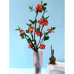 TAYHAA Red 1 Pieces Gardenia Artificial Flower image 5