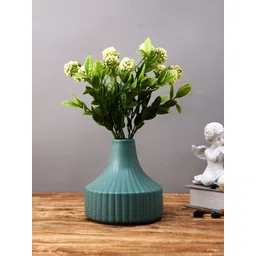 TAYHAA White 2 Pieces Cherry Blossom Artificial Flower With Pot-image-18