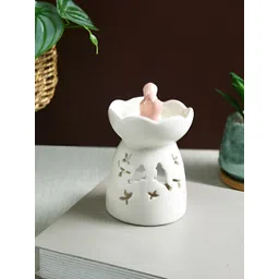 TAYHAA White & Pink Textured Ceramic Aroma OilDiffusers-picture-27