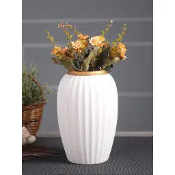 Tayhaa White Ceramic Vases-picture-31