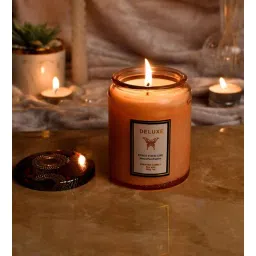 tayhaa Wind Bluebell Freesia Pink Wax Scented Candle-picture-40