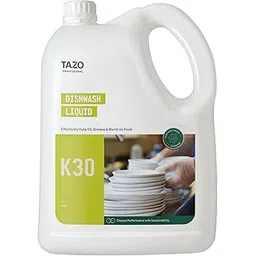 Tazo Professional DishWash Liquid | 5 Litre Refill can | Eco-Friendly & Biodegradable Dishwash Liquid | Grease Cleaner For All Utensils | Dishwashing Liquid 5 Litre-image-5
