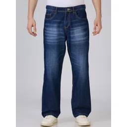 TCI Men Loose Fit Mid-Rise Heavy Fade Jeans-picture-36