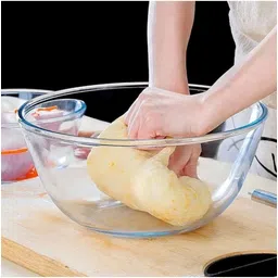 tdmm Glass Mixing Bowl Borosilicate Glass plate tray dishes and Serving Bowl container (3000) Disposable-picture-41