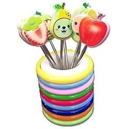 tds Plastic Fruit Fork image 1