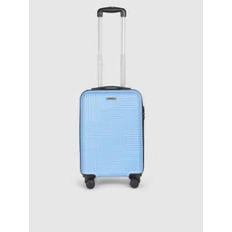 Teakwood Leathers Andaman 360-Degree Rotation Hard Sided Cabin Size Trolley Bag - 38L-image-16