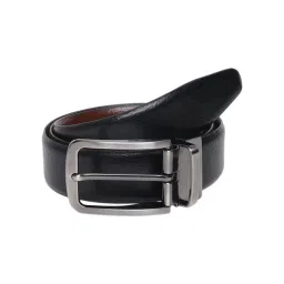 Teakwood Leathers Black & Brown Textured Leather Formal Reversible Belt-picture-47