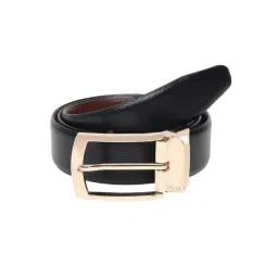 Teakwood Leathers Black & Brown Textured Leather Formal Reversible Belt-picture-26