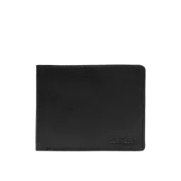 Teakwood Leathers Black Solid Wallet image 1