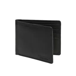 Teakwood Leathers Black Solid Wallet image 2
