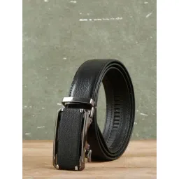 Teakwood Leathers Black Textured Belt-picture-29